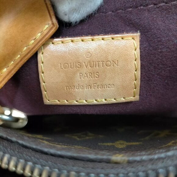 093642AV (S6) Louis Vuitton Hand Bag Montaigne MM Brown Monogram - Picture 7 of 9